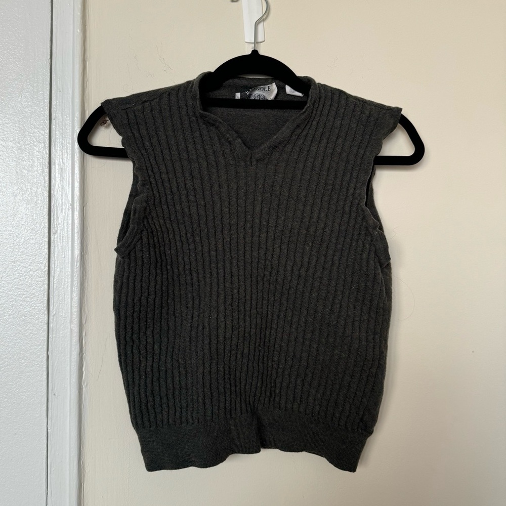 Vintage Made in Italy Wool Sweater Vest